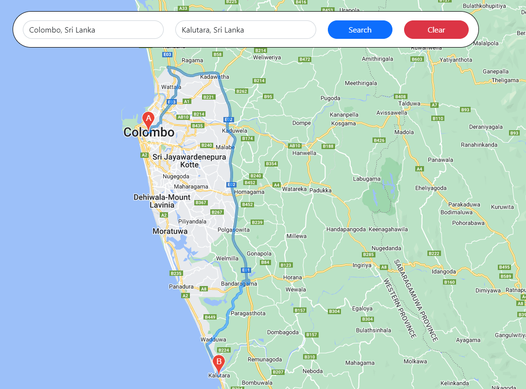 google-map-draw-directions-using-react-js-2022