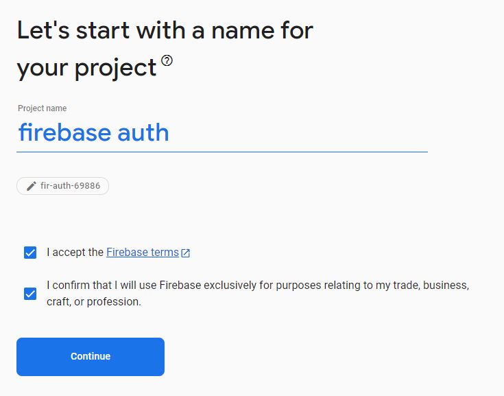 firebase auth register