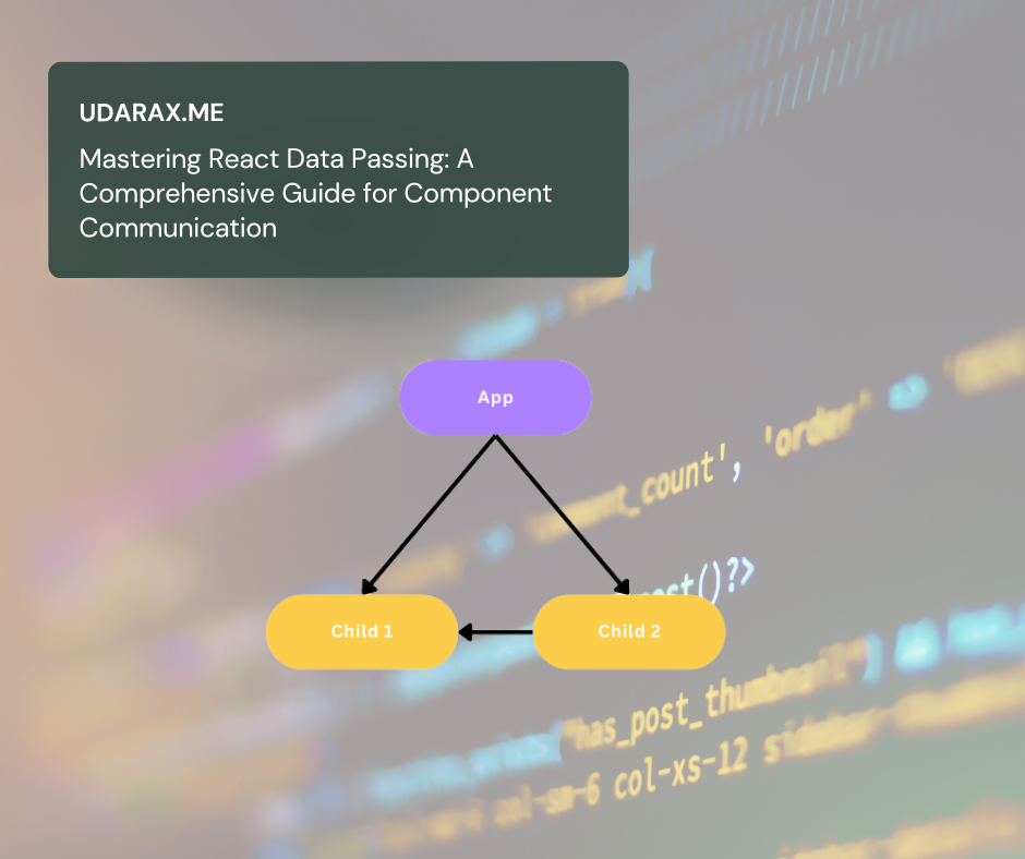 Mastering React Data Passing