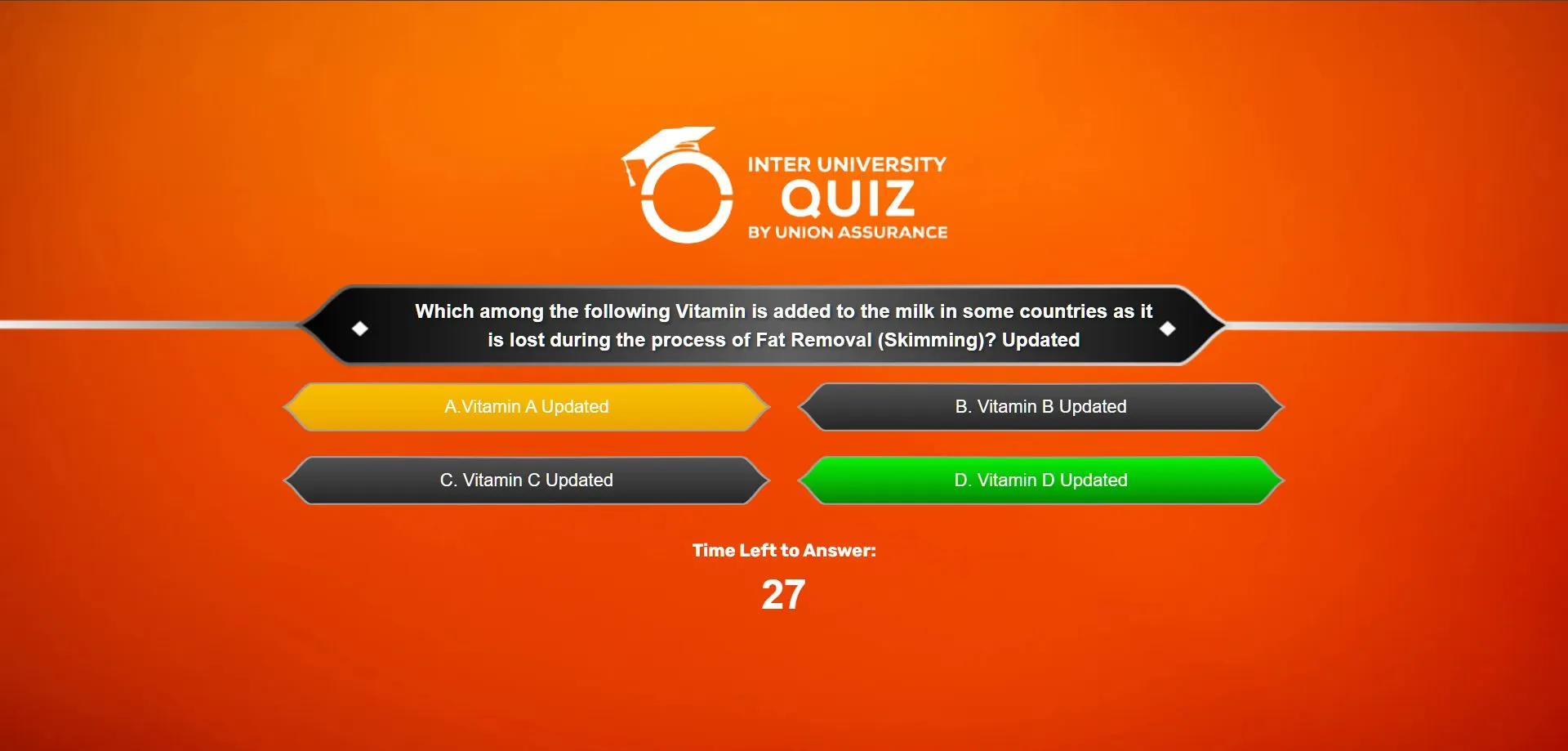 QuizMaster Inter University Quiz Competition